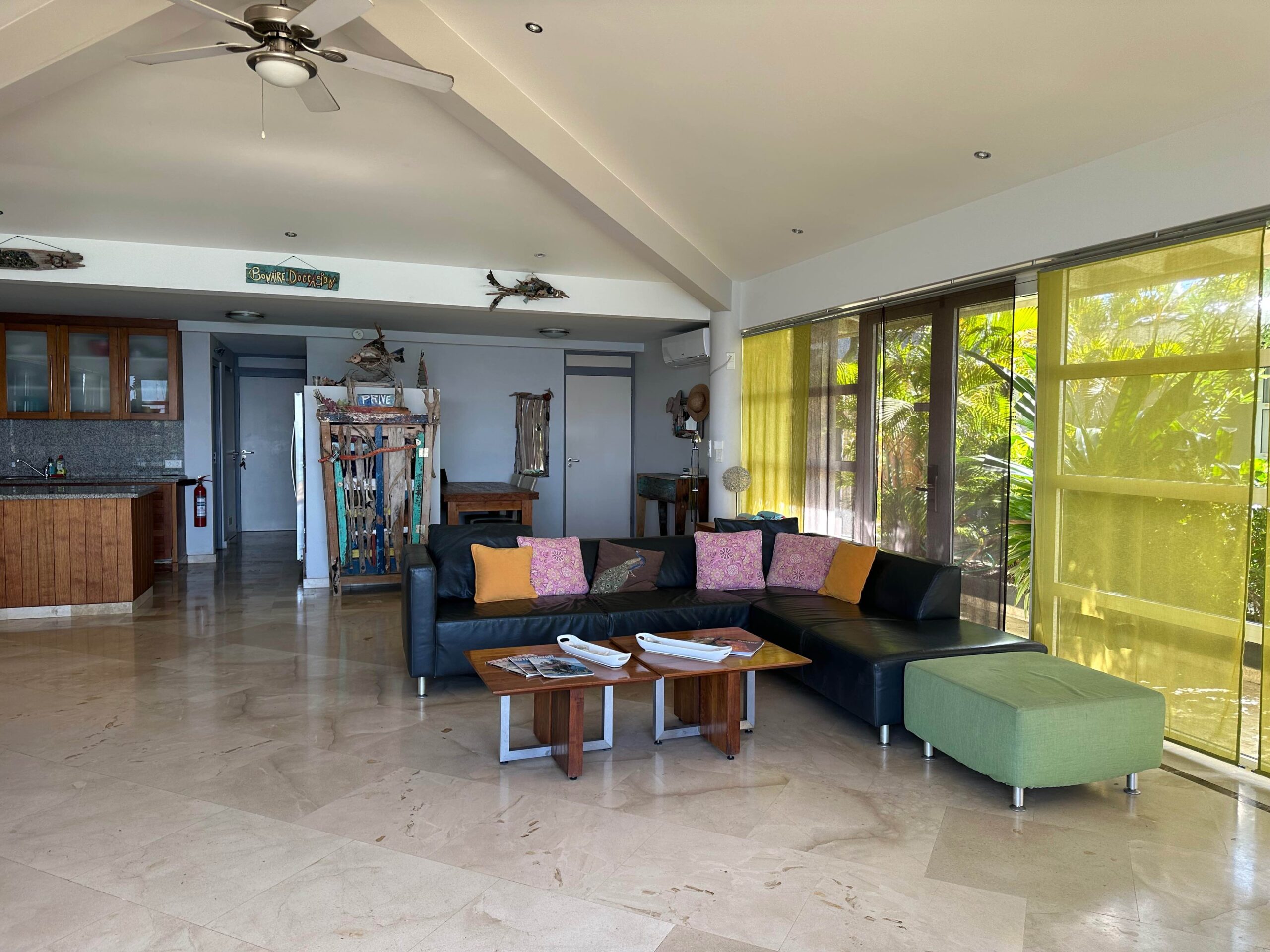 Interior living room Villa Trepanier