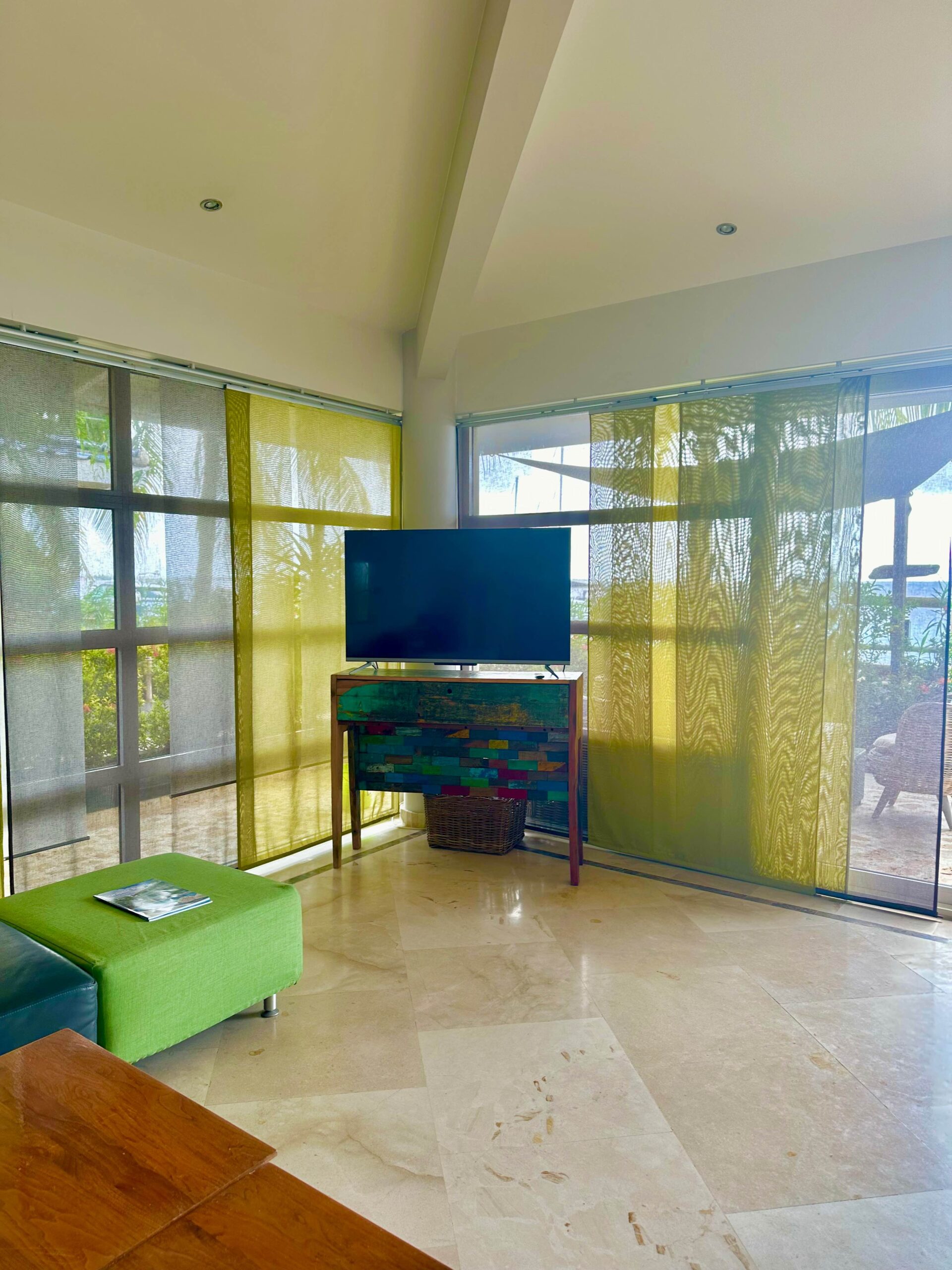 Interior living room, Villa Trepanier