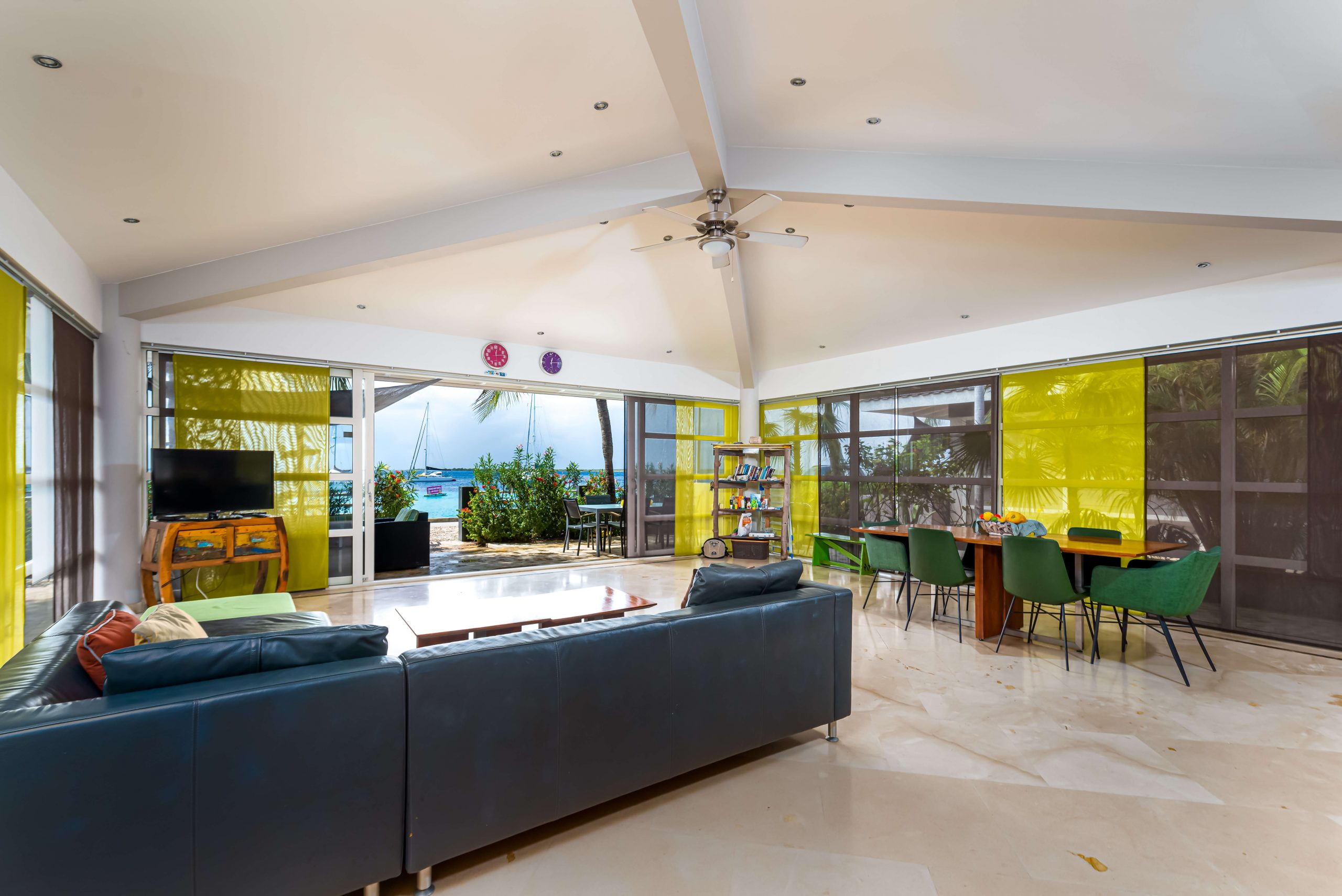 Interior living room, Villa Trepanier